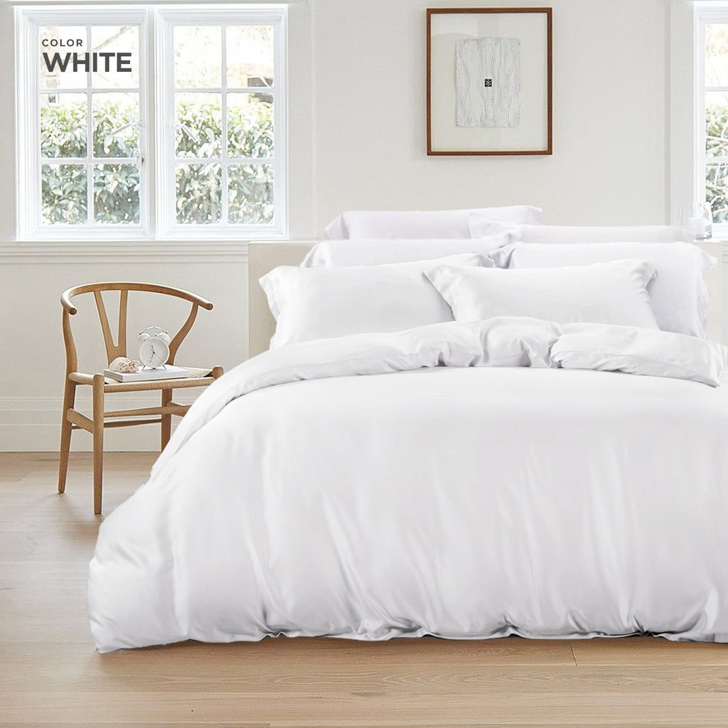 Bamboo Lyocell, Silky Soft Bed Set (Quilt Cover Included)