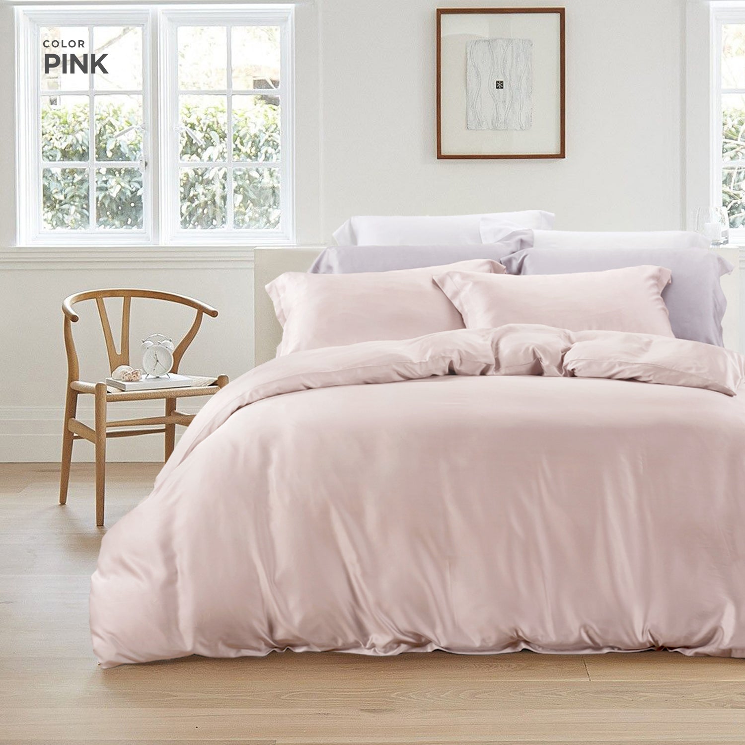 Bamboo Lyocell, Silky Soft Bed Set (Quilt Cover Included)