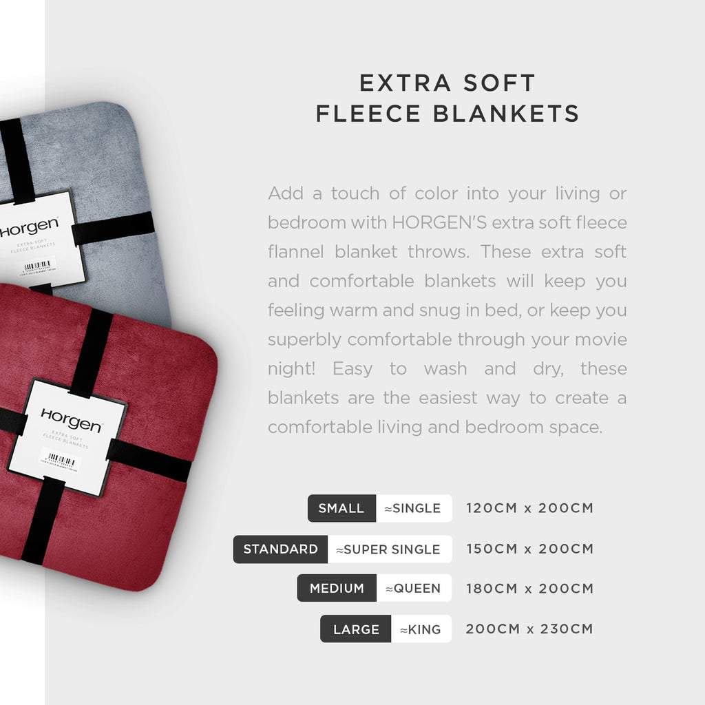 Extra Soft Fleece, Flannel Blanket Throw
