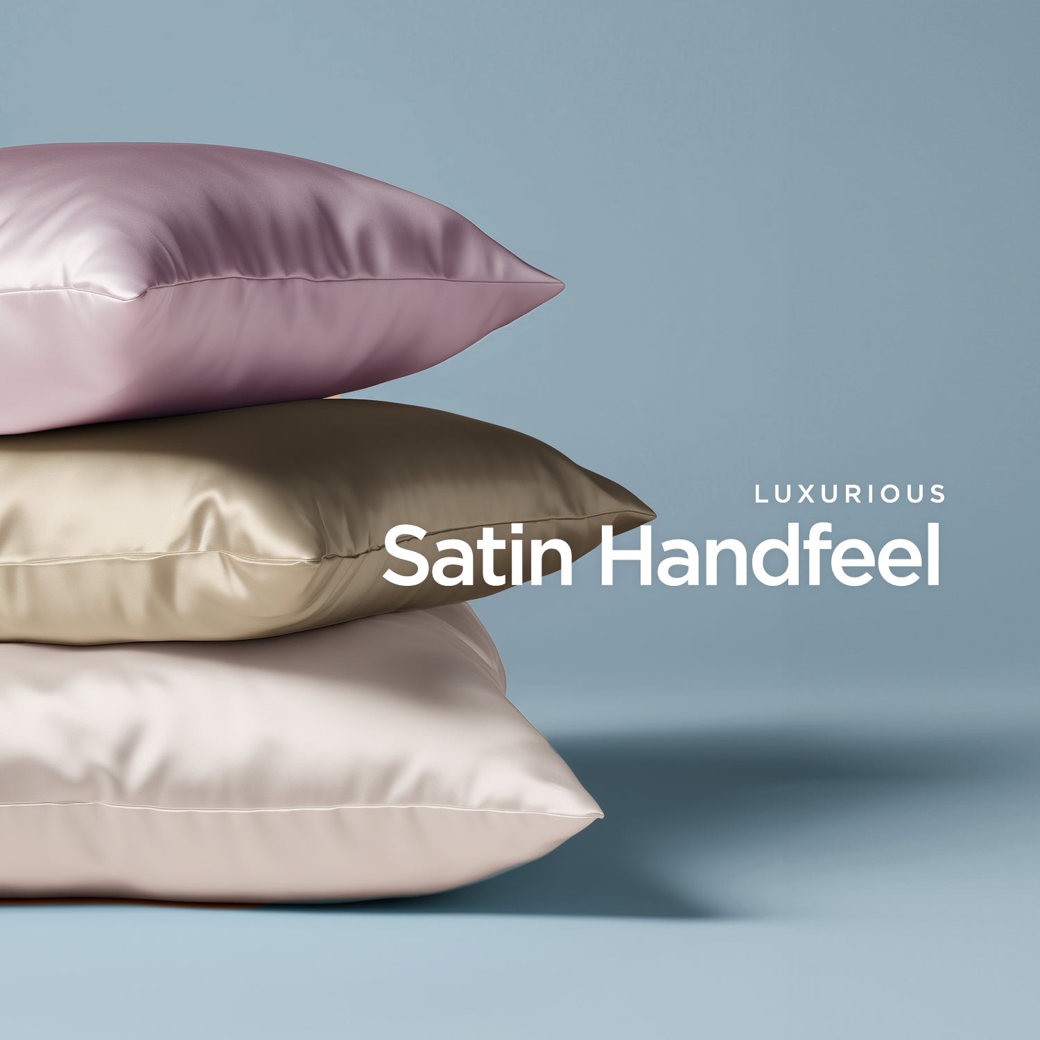 Satin Collection, Pillowcase Pair / Eye Mask / Bundle Set