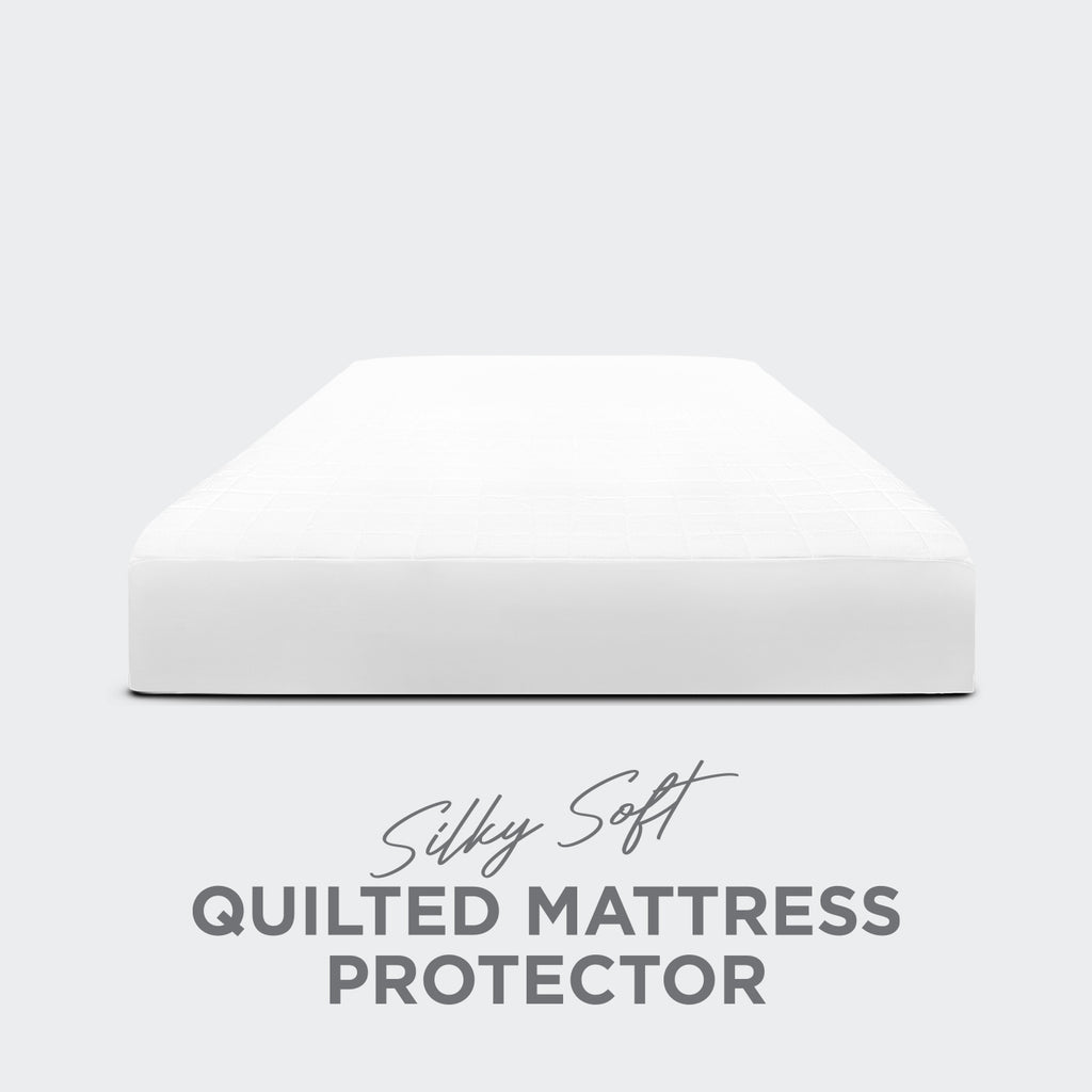 Sleep Essentials Collection, Microfibre Quilted Mattress Protector