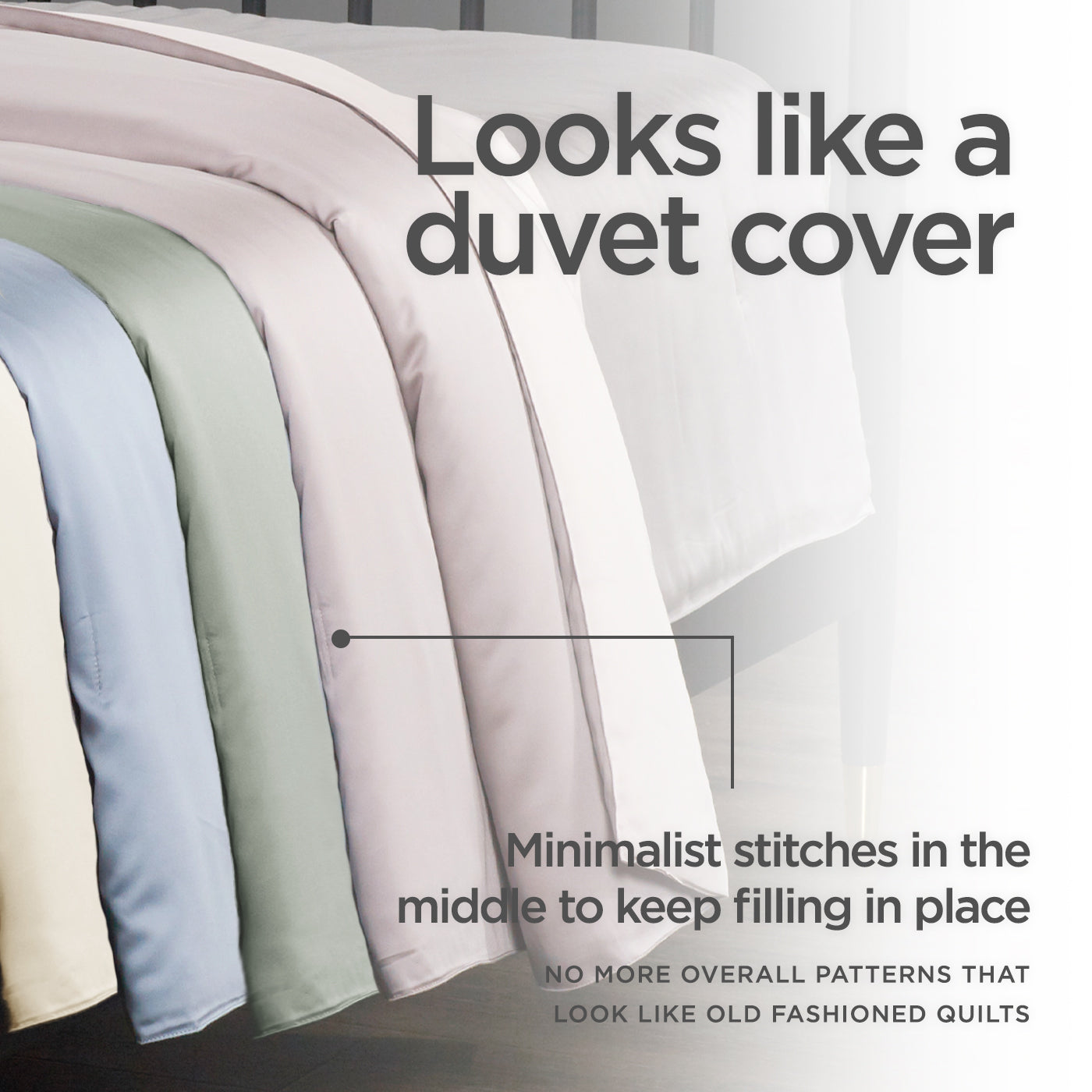 Bamboo Lyocell, Silky Soft Light Summer Quilt Blanket