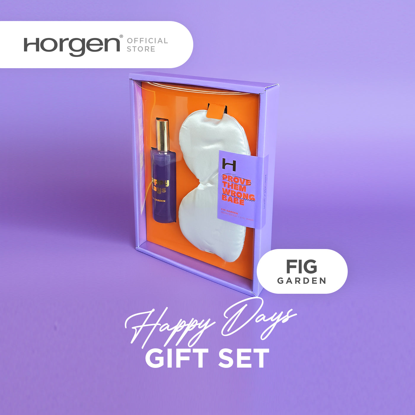 Happy Days Collection, Eyemask & Room Spray Gift Set