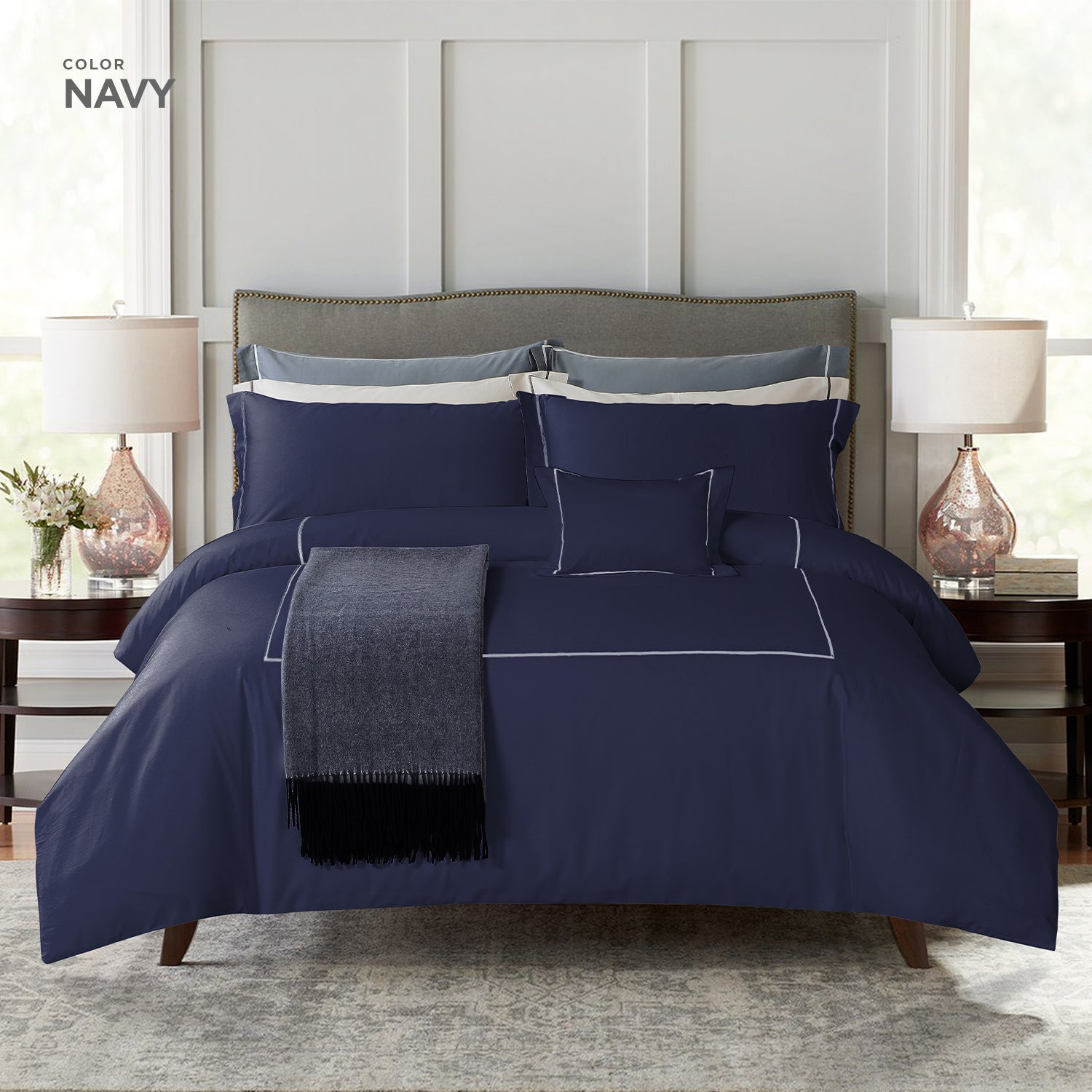 Hotel At Home Collection, Fairfields Egyptian Cotton Bed Set (Quilt Cover Included)