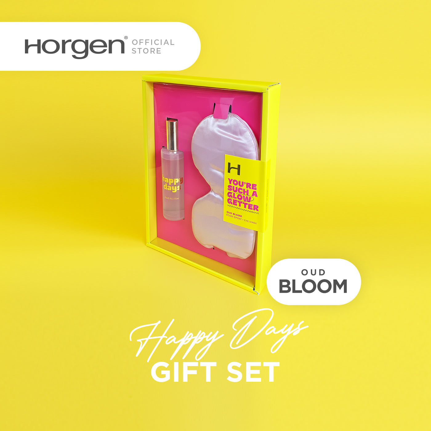 Happy Days Collection, Eyemask & Room Spray Gift Set