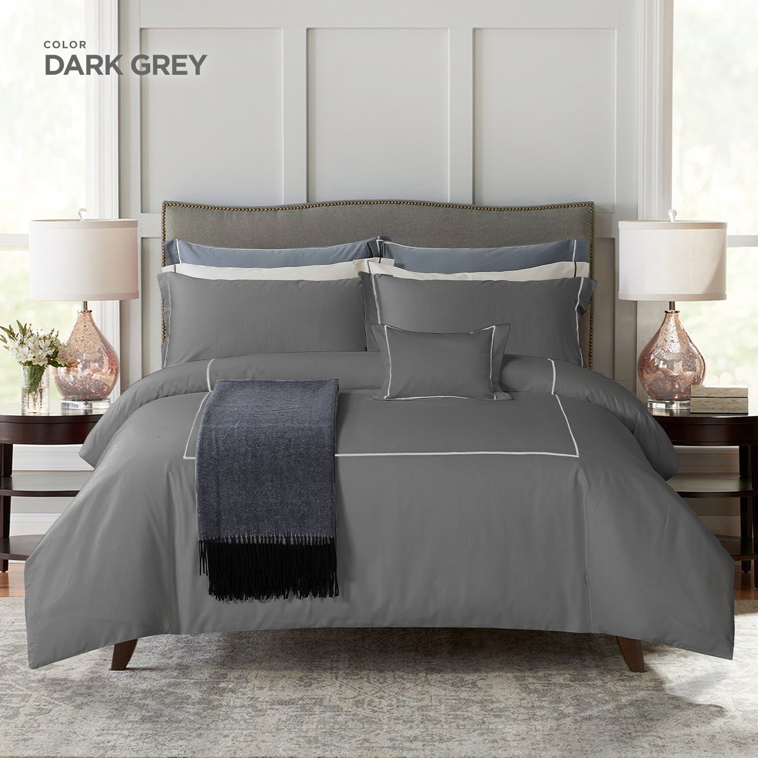 Hotel At Home Collection, Fairfields Egyptian Cotton Bed Set (Quilt Cover Included)