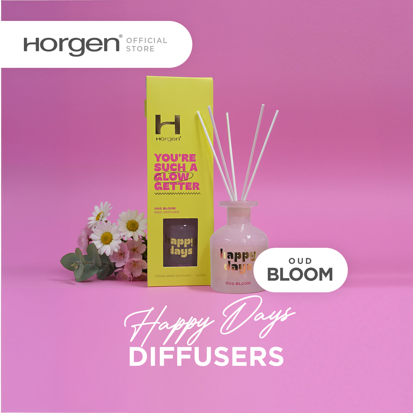 Happy Days Collection, Scented Reed Diffuser