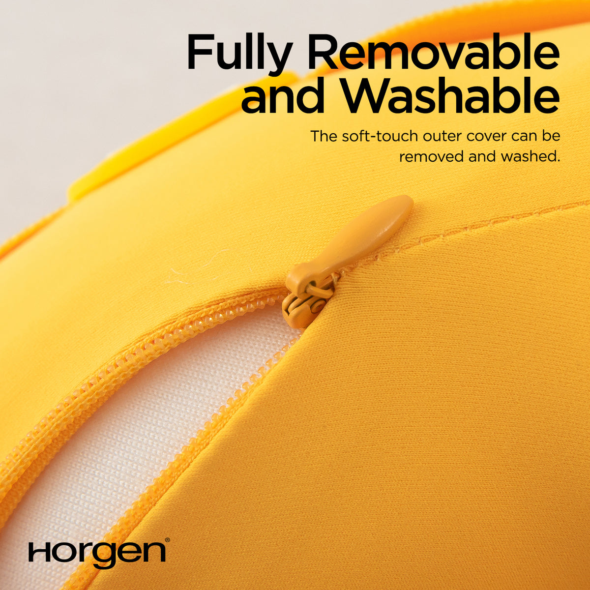 (New) Horgen Travel Memory Foam Neck Pillow and Eye Mask Set