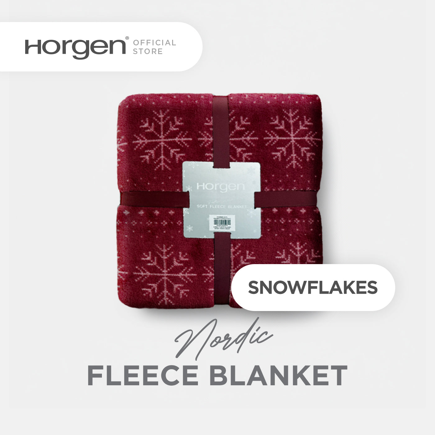 Nordic Christmas Collection, Printed Fleece Flannel Blanket Throw (1 For 1 Deal)