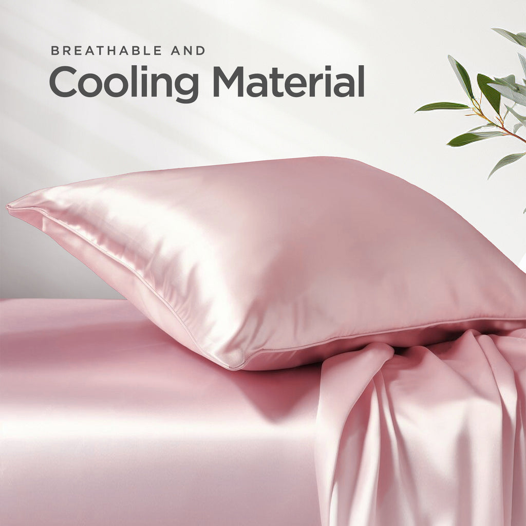 Satin Collection, Pillowcase Pair / Eye Mask / Bundle Set