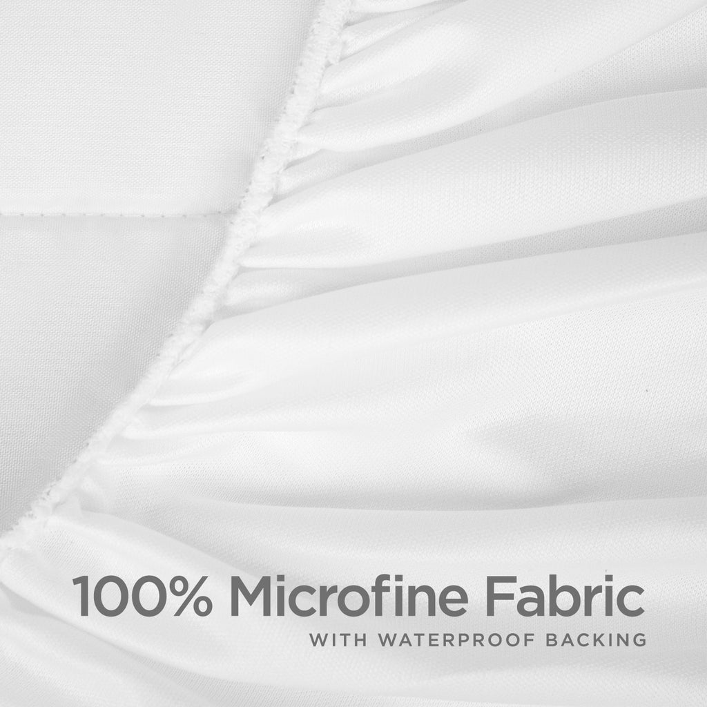 Sleep Essentials Collection, Waterproof Microfibre Mattress Protector