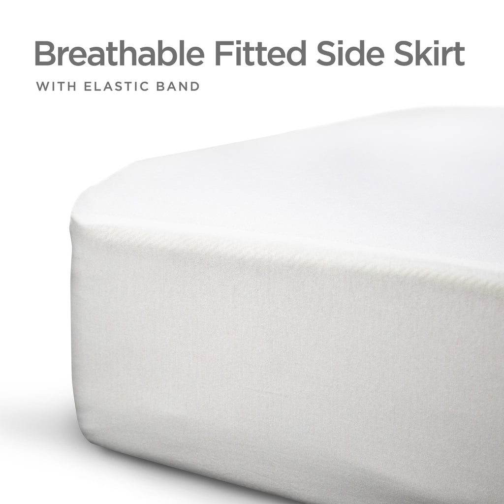 Sleep Essentials Collection, Waterproof Microfibre Mattress Protector