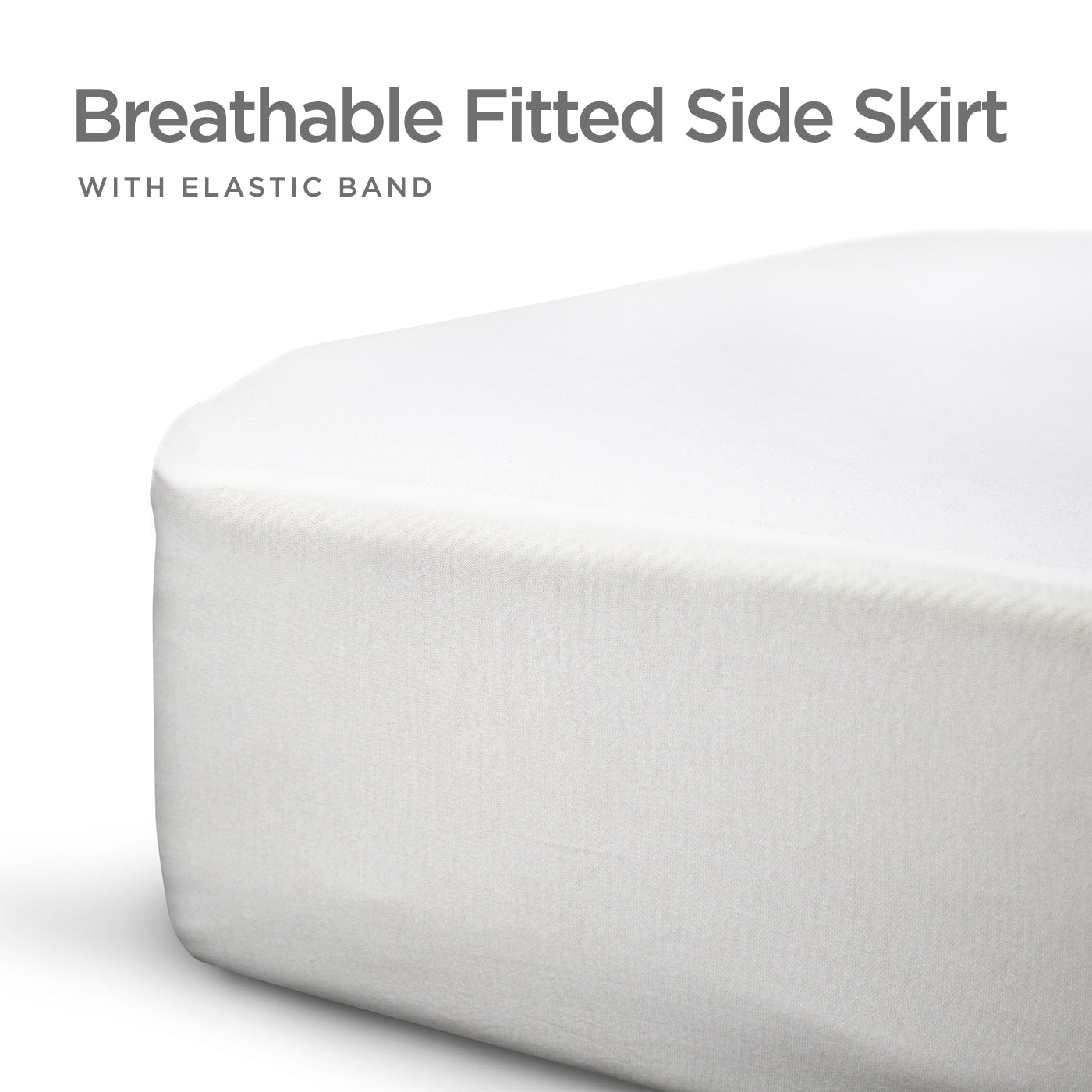 Sleep Essentials Collection, Waterproof Microfibre Mattress Protector