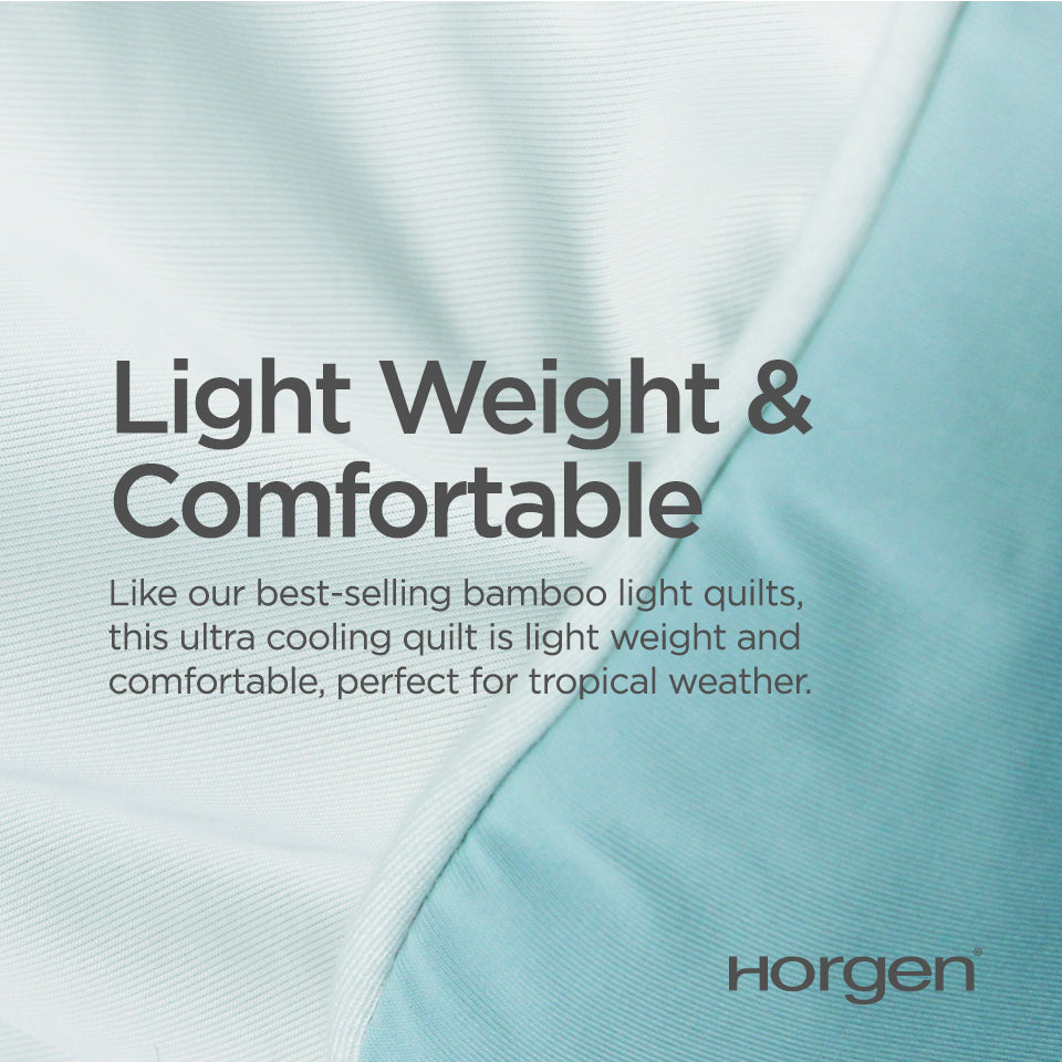 Arctic Series, Mica Nylon Cool Light Quilt Blanket