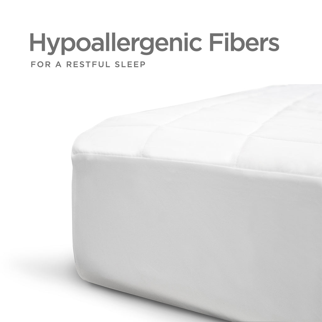 Sleep Essentials Collection, Microfibre Quilted Mattress Protector