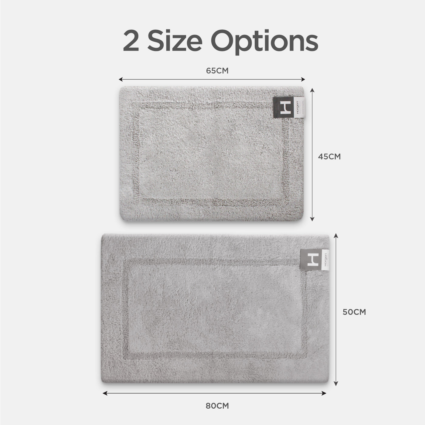 Resort Collection, Anti Slip Bath Mat Rug (1 For 1 Deal)