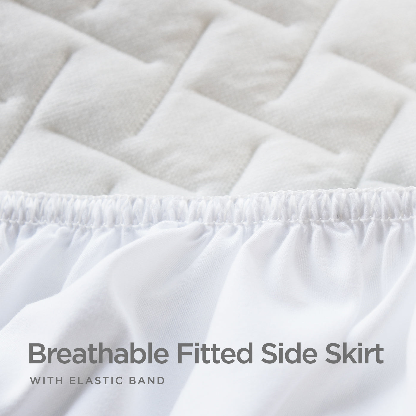 Bamboo Lyocell Collection, Waterproof Fitted Mattress Protector