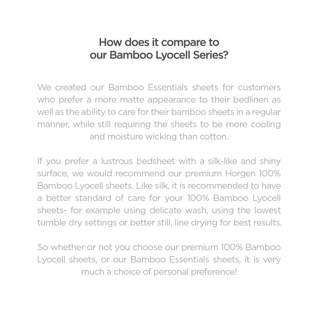 Bamboo Essentials, Bamboo Solid Fitted Sheet Set