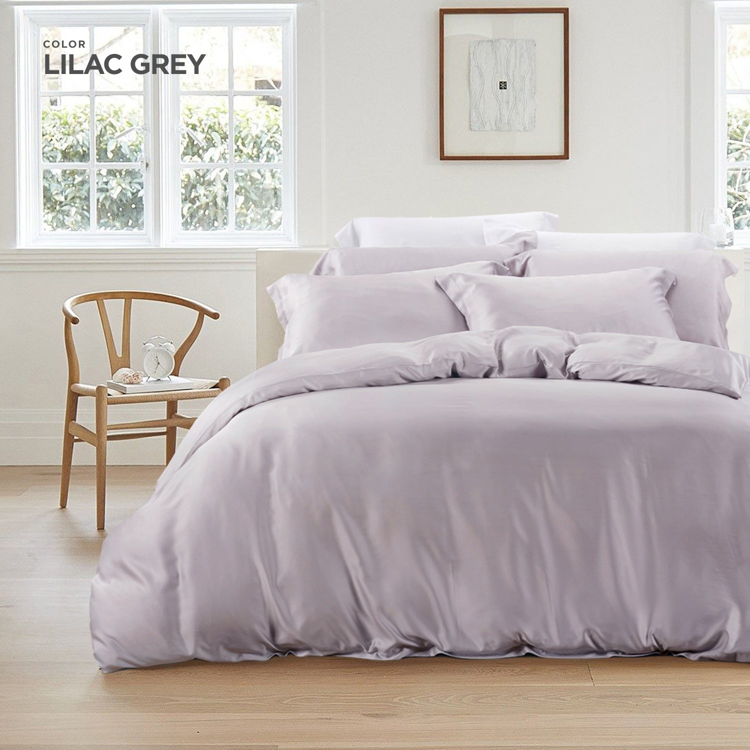 Bamboo Lyocell, Silky Soft Bed Set (Quilt Cover Included)