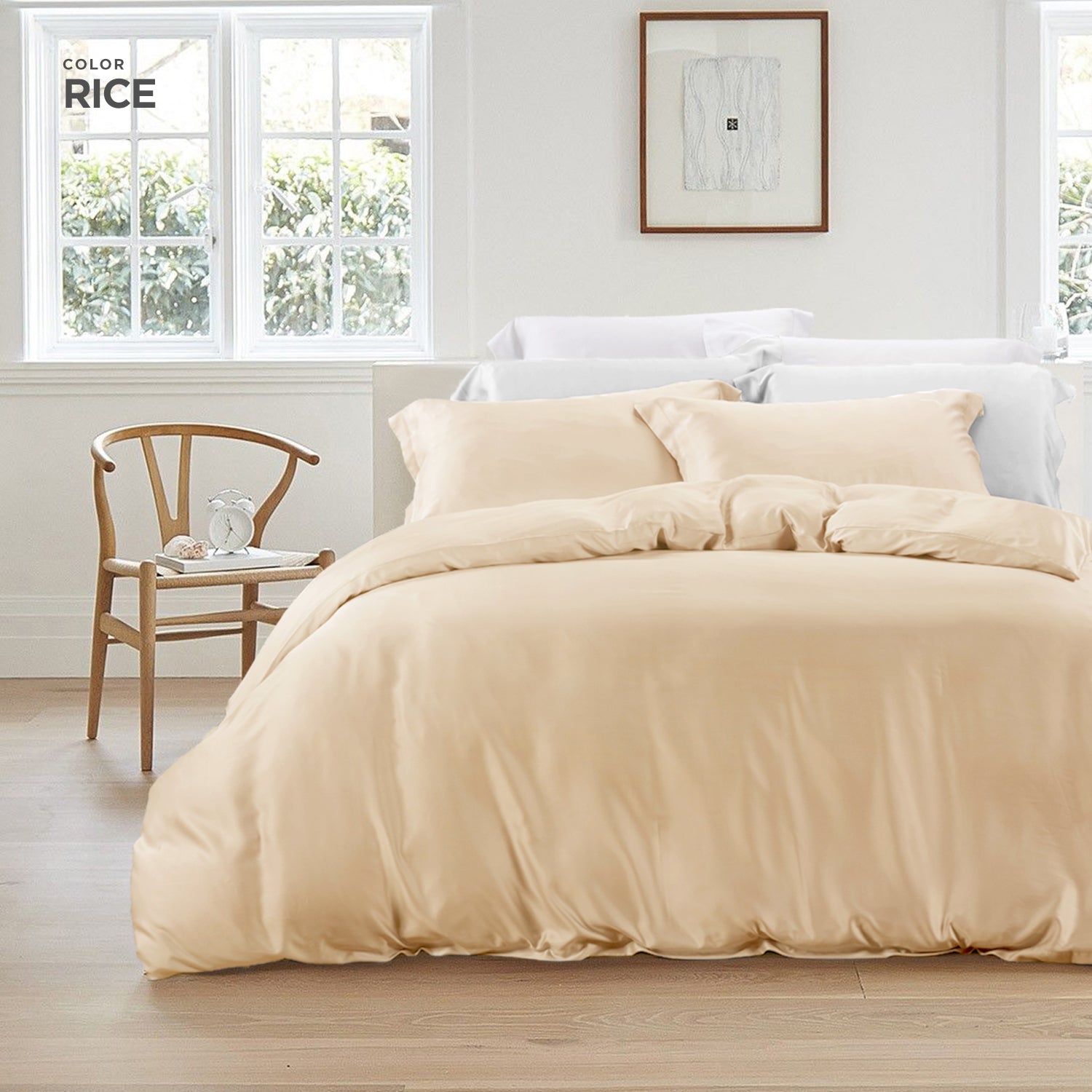 Bamboo Lyocell, Silky Soft Bed Set (Quilt Cover Included)