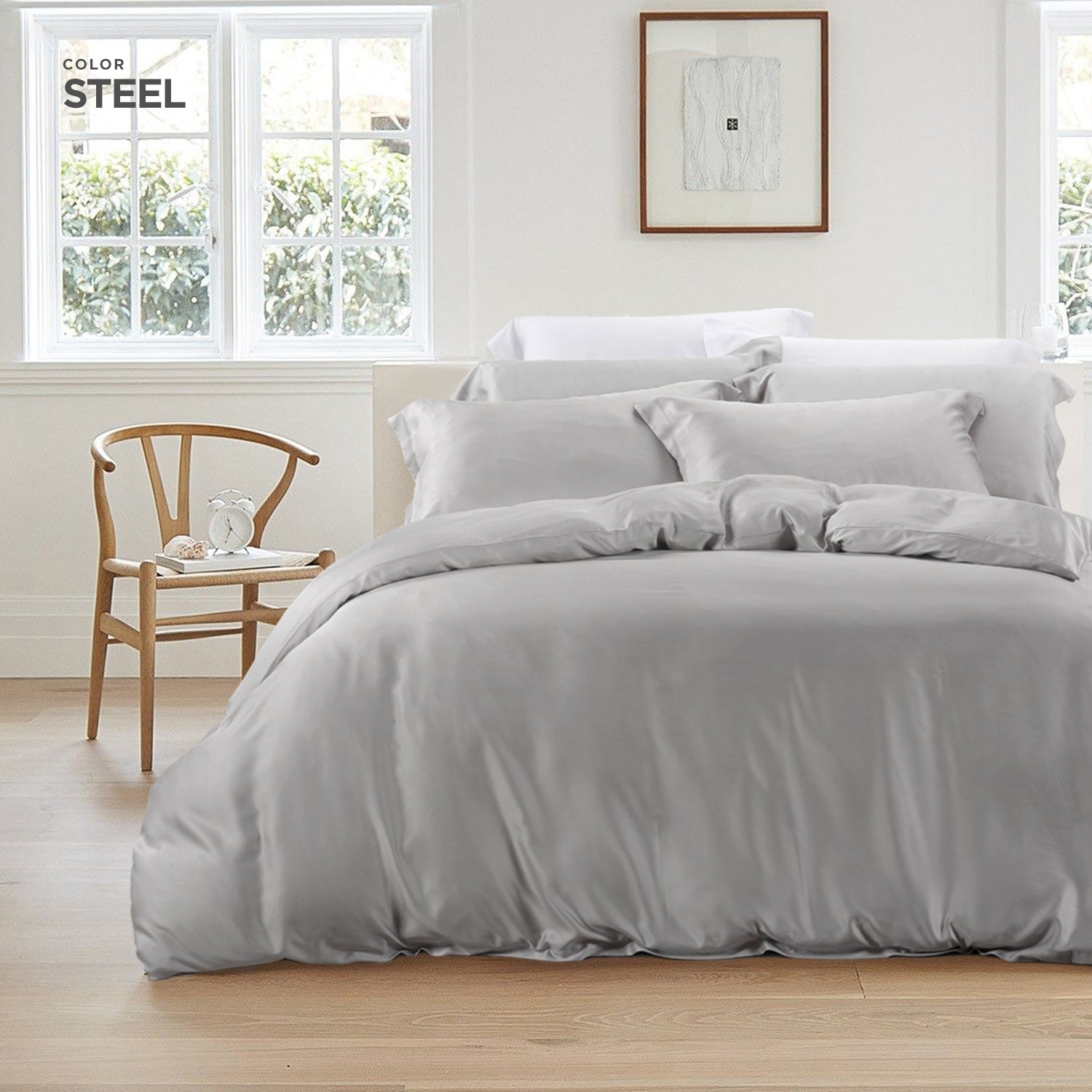 Bamboo Lyocell, Silky Soft Bed Set (Quilt Cover Included)