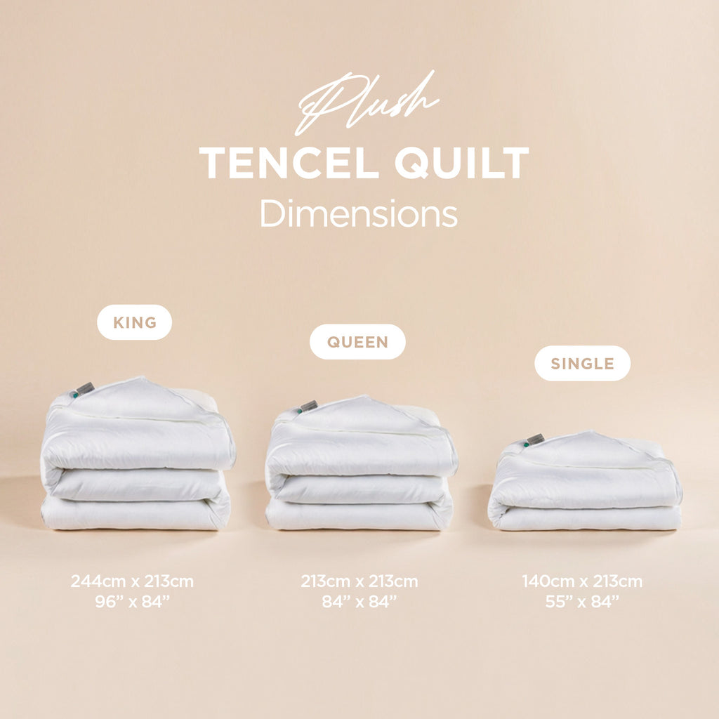 TENCEL™ Lyocell Collection, Plush Quilt/ Duvet Insert