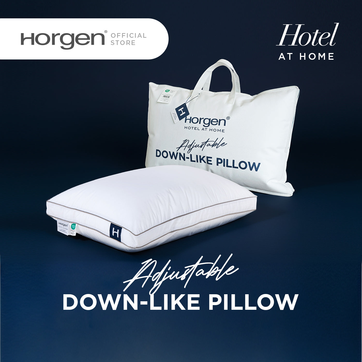 Hotel At Home Collection, Adjustable Down Like Pillow