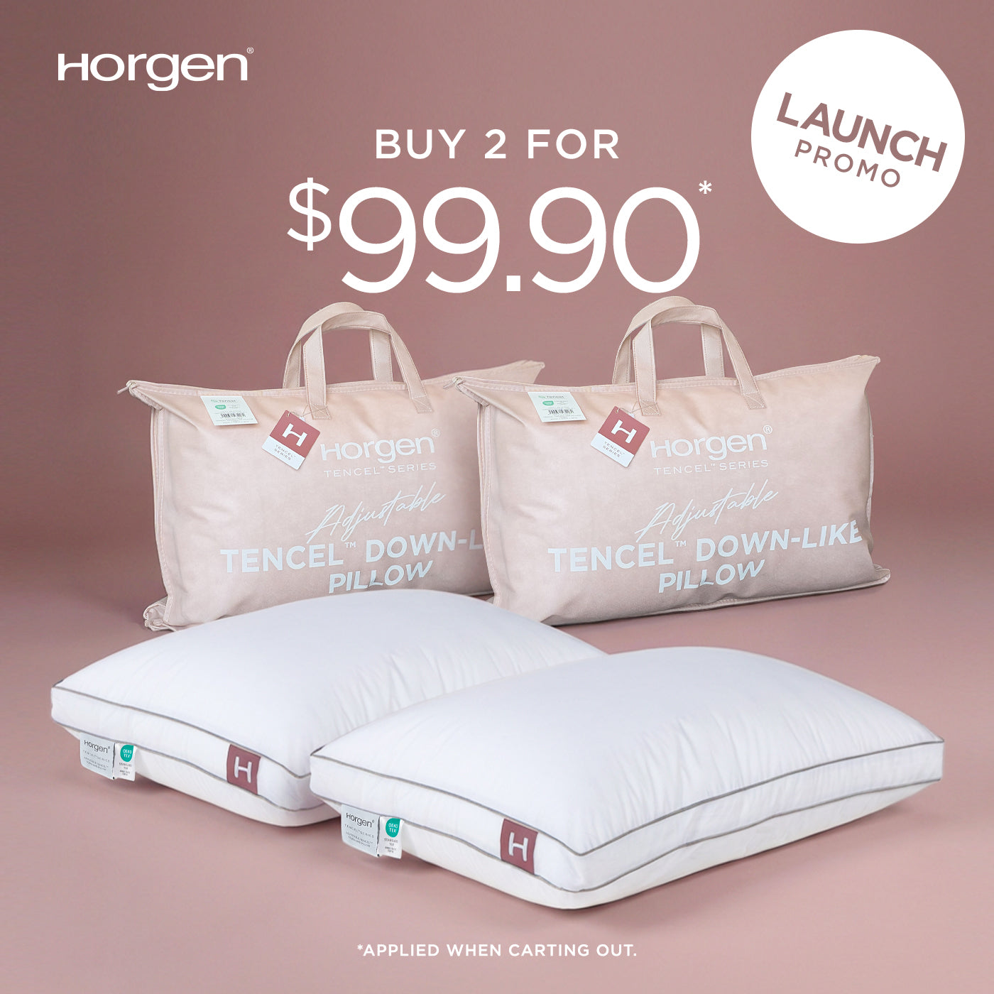 TENCEL™ Collection, Adjustable Luxury Down Like Pillow