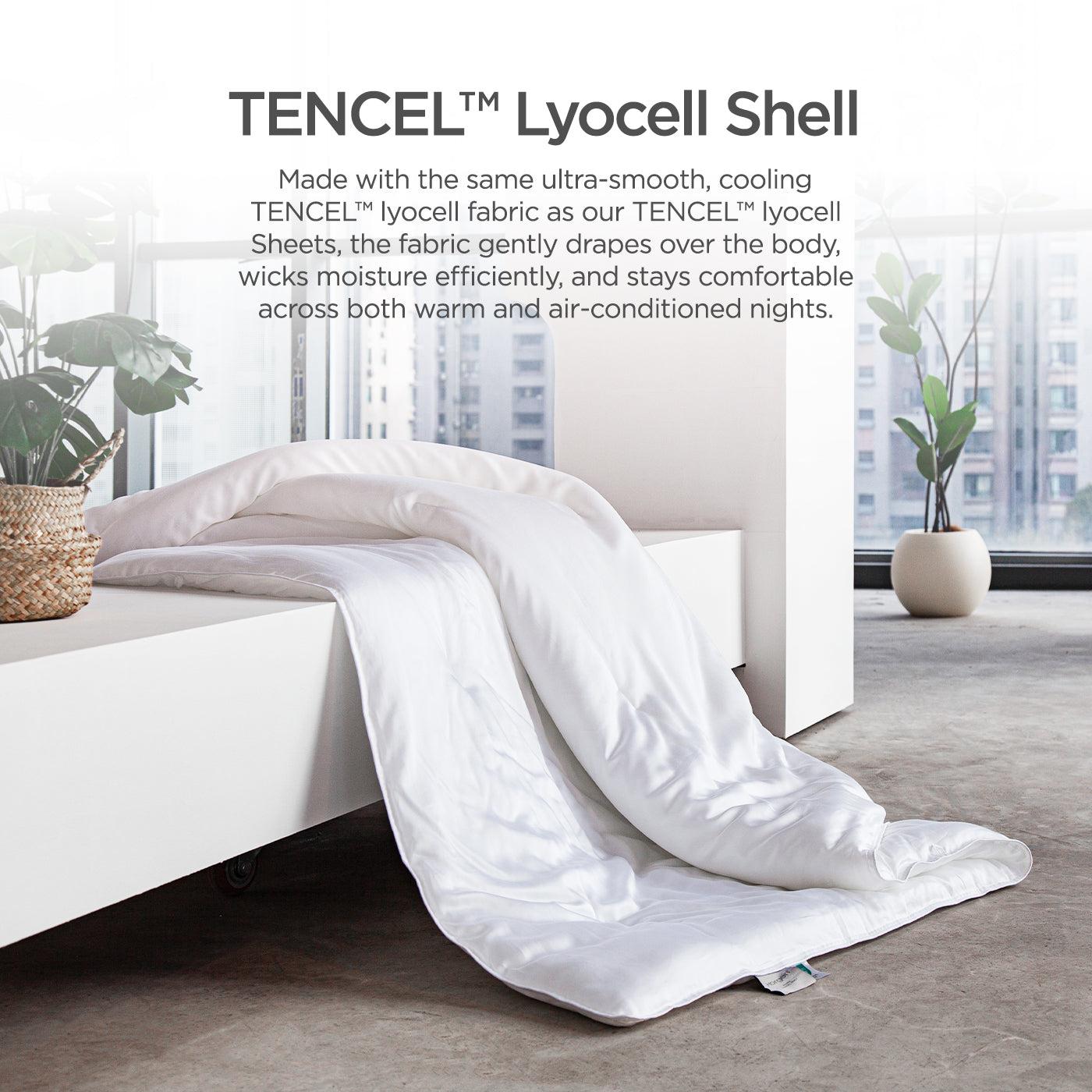 TENCEL™ Lyocell Collection, Plush Quilt/ Duvet Insert