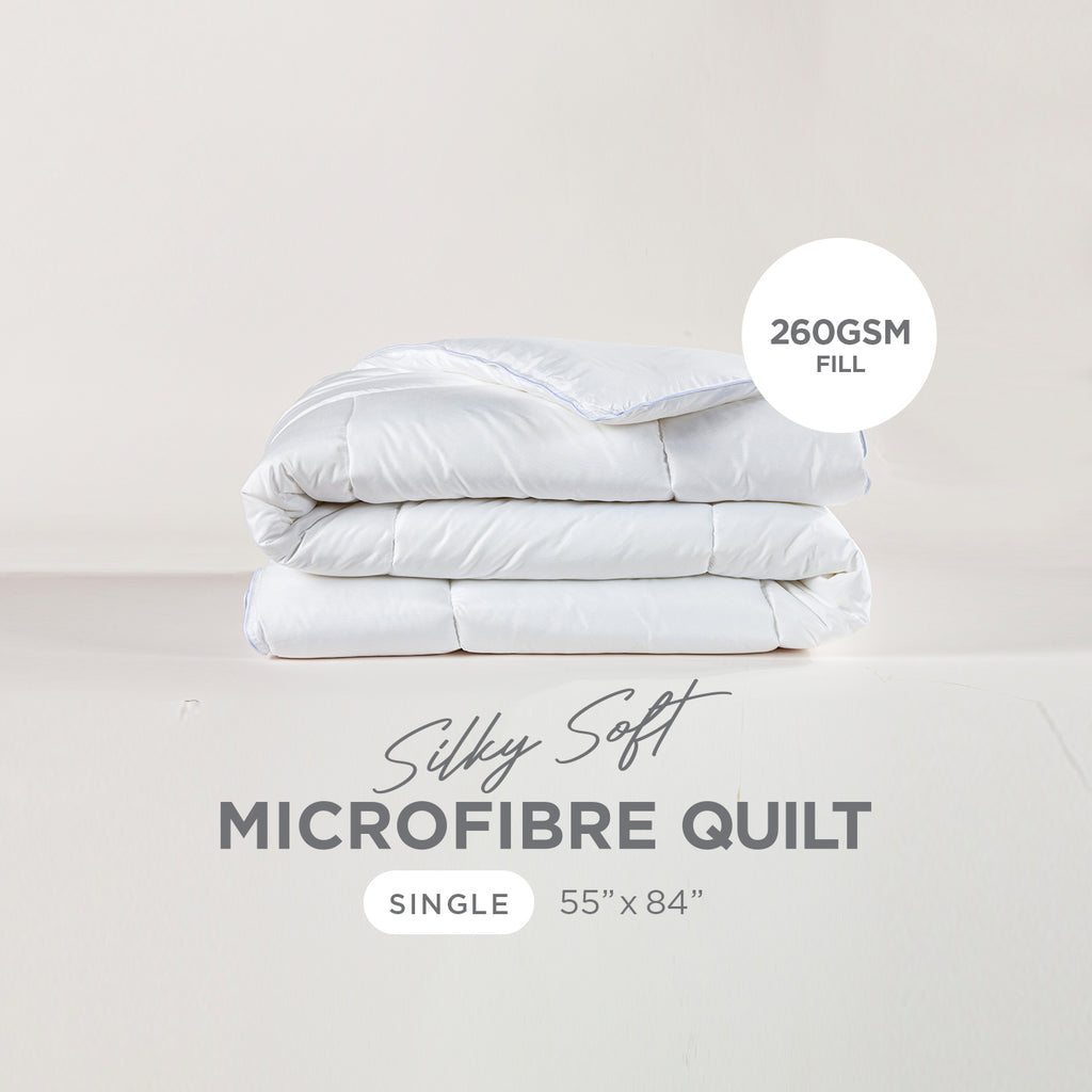 Sleep Essentials Collection, Microfibre Quilt