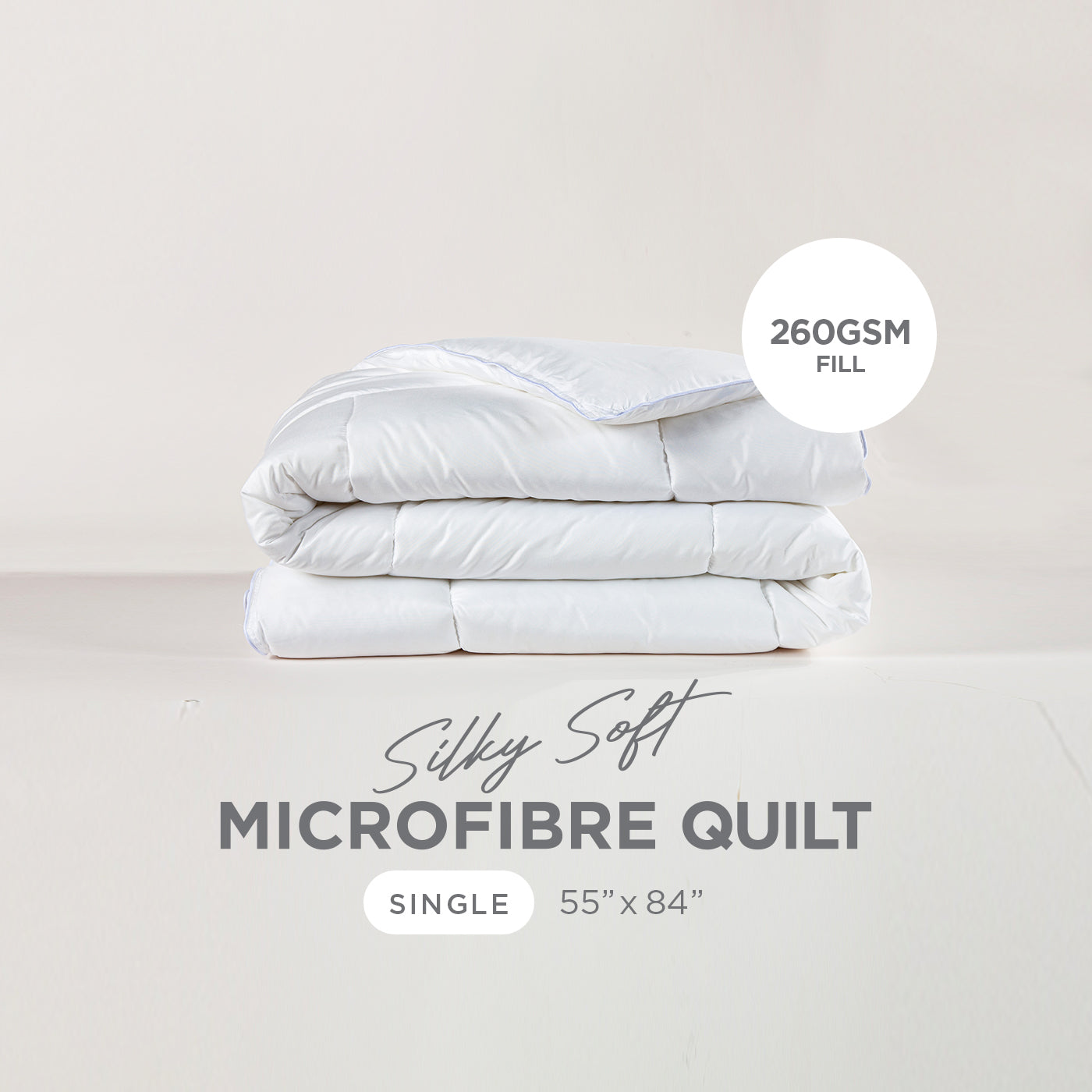 Sleep Essentials Collection, Microfibre Quilt