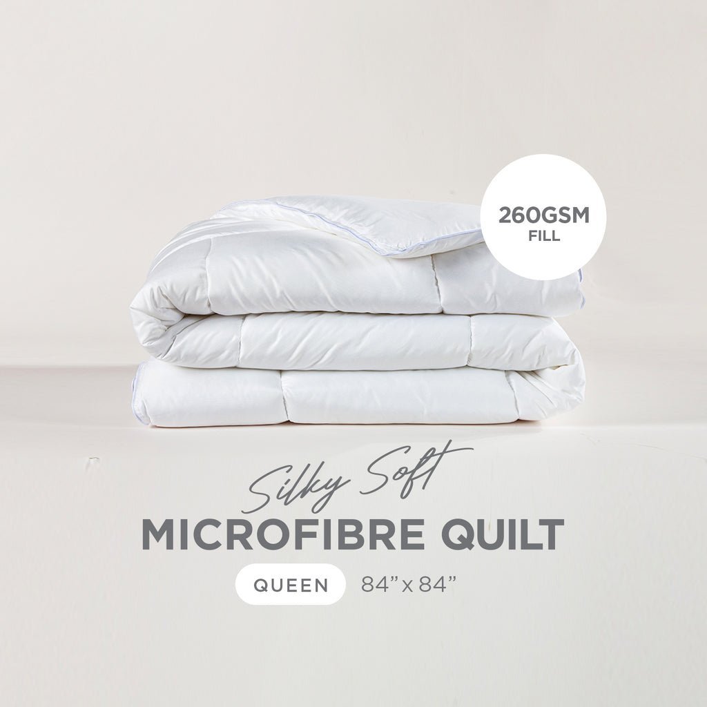 Sleep Essentials Collection, Microfibre Quilt