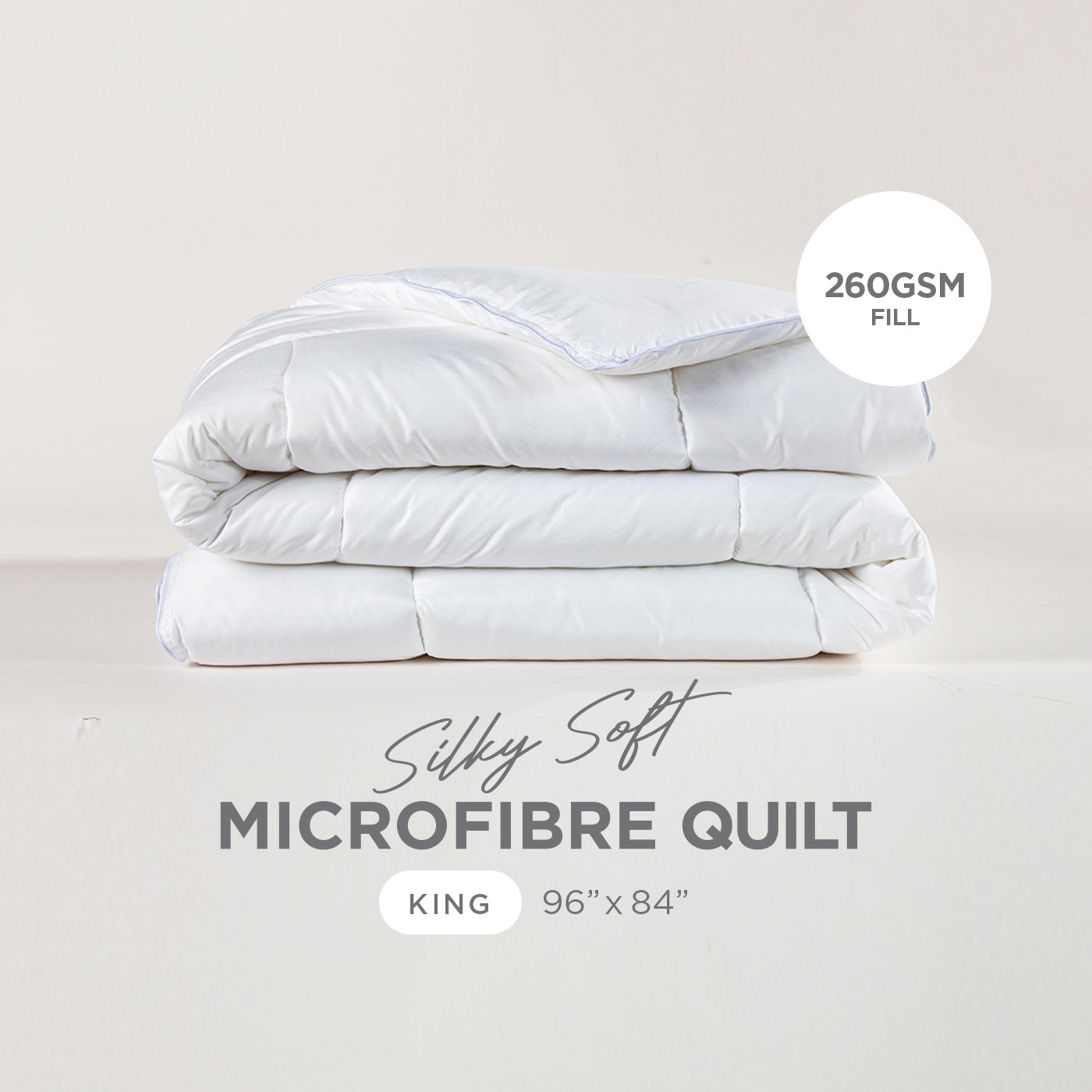 Sleep Essentials Collection, Microfibre Quilt