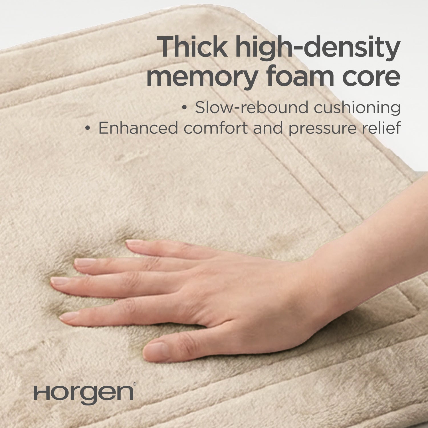 Resort Collection, Memory Foam Mat with SBR Anti Slip