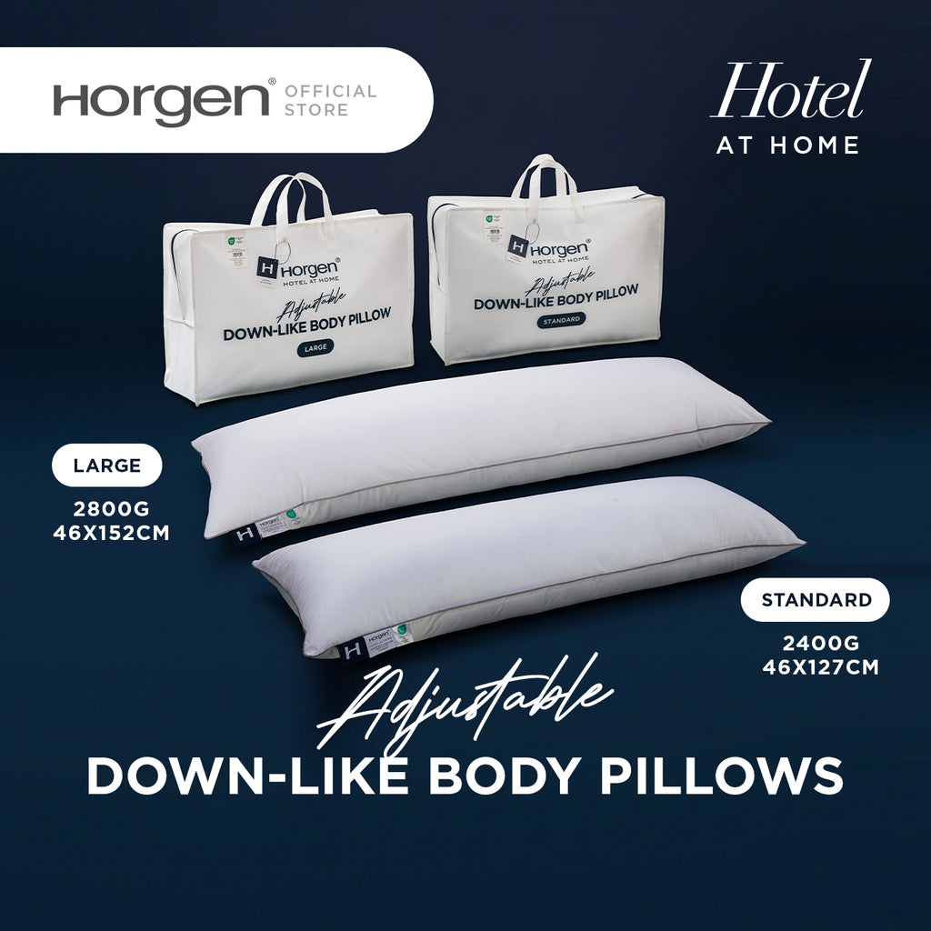 Hotel At Home Collection, Adjustable Down Like Body Pillow