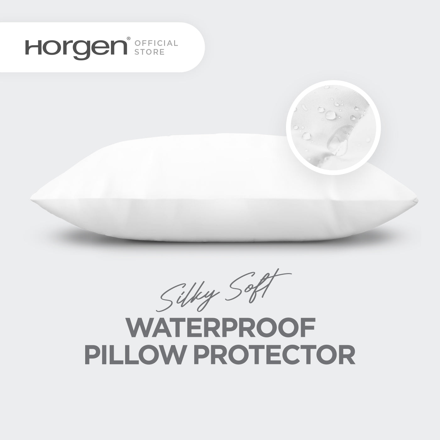 Sleep Essentials Collection, Waterproof Microfibre Pillow Protector
