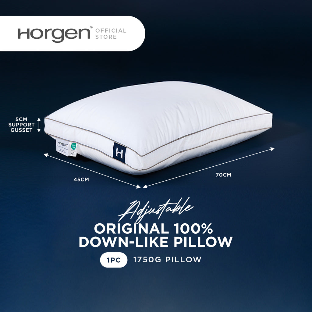 Hotel At Home Collection, Adjustable Down Like/Spring Loft Pillow