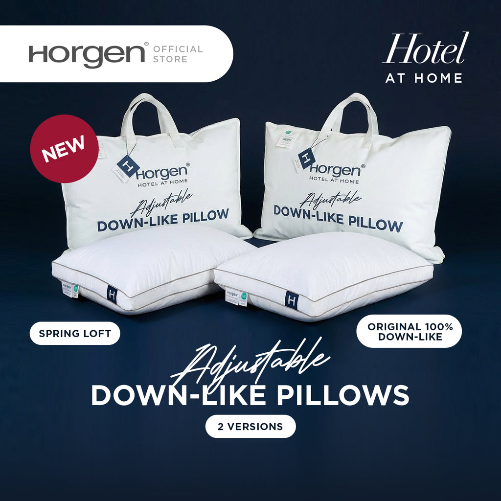 Hotel At Home Collection, Adjustable Down Like/Spring Loft Pillow