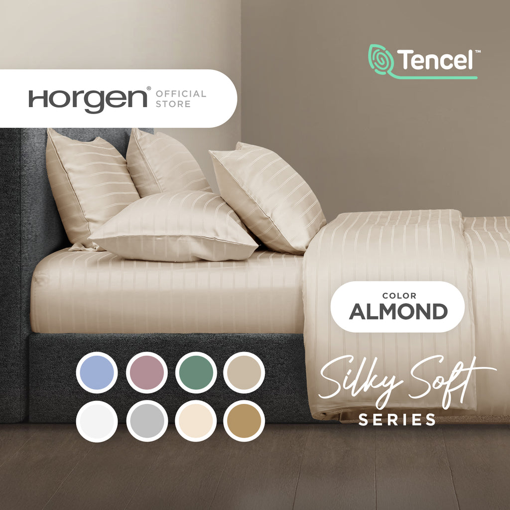 Silky Soft Series, TENCEL™ Jacquard Lyle Series Bed Set (Quilt Cover Included)