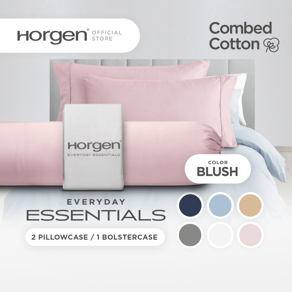 Everyday Essentials, Combed Cotton Series Bolstercase