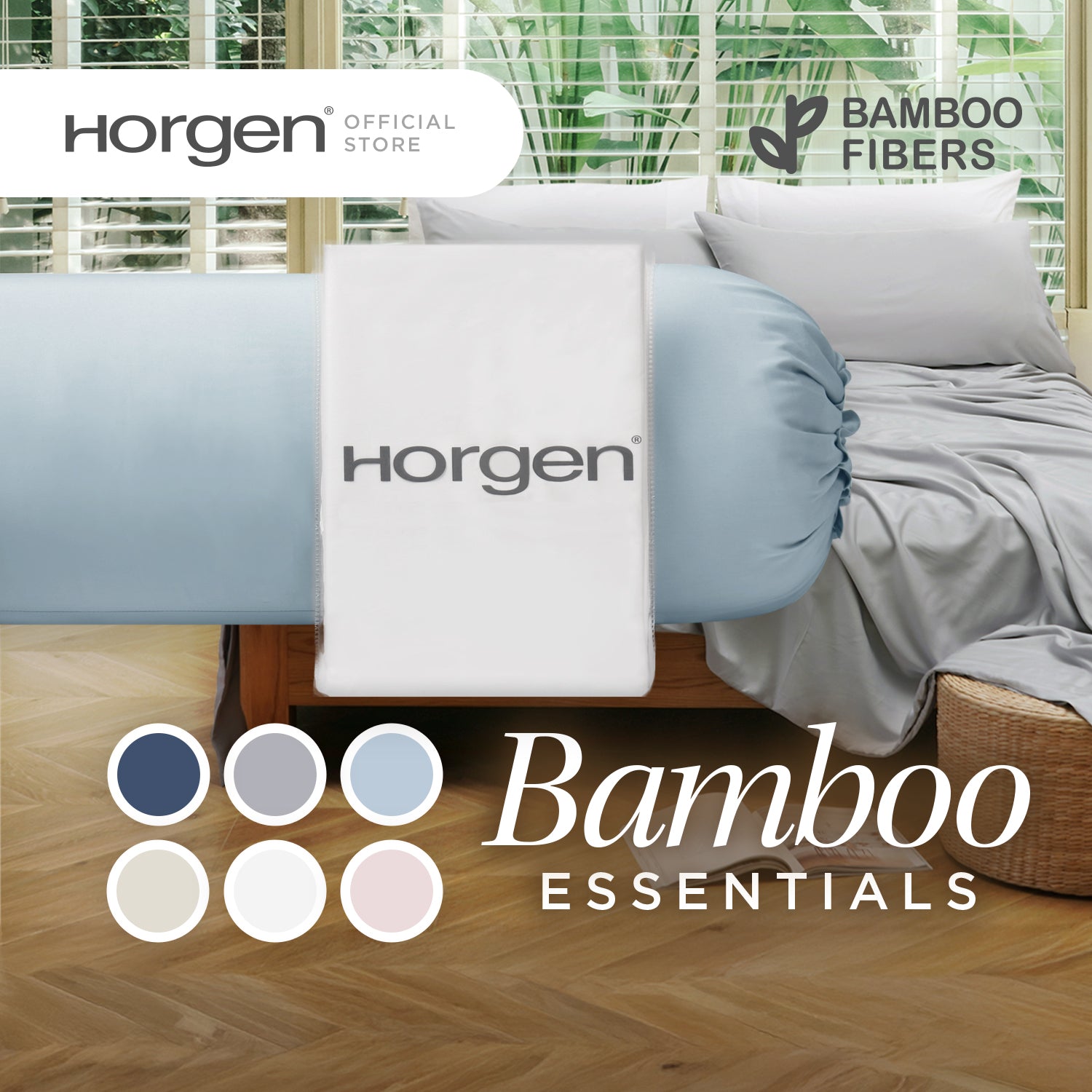 Bamboo Essentials, Bamboo Solid Bolstercase