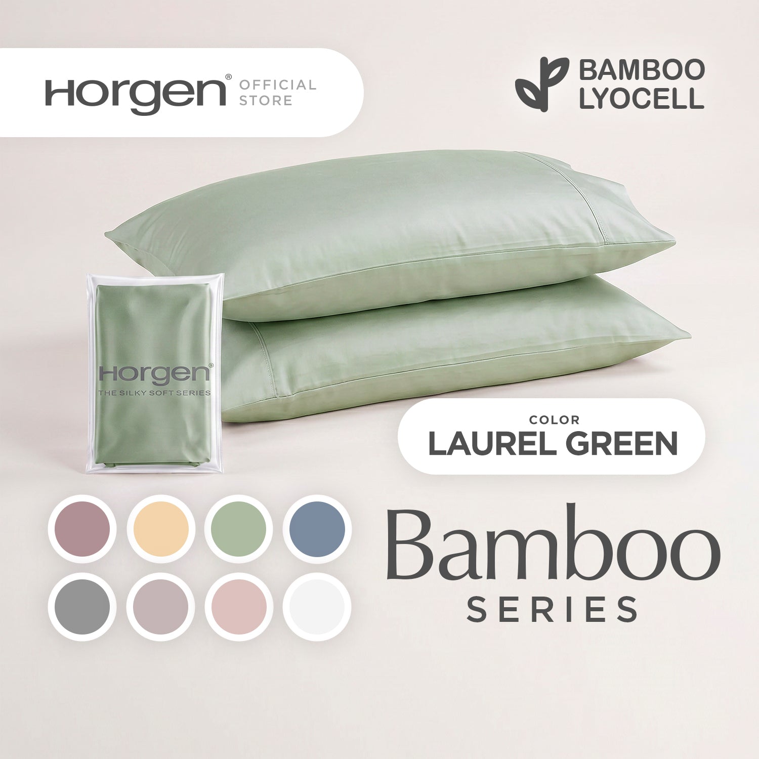 Bamboo Lyocell, Silky Soft Pillowcases