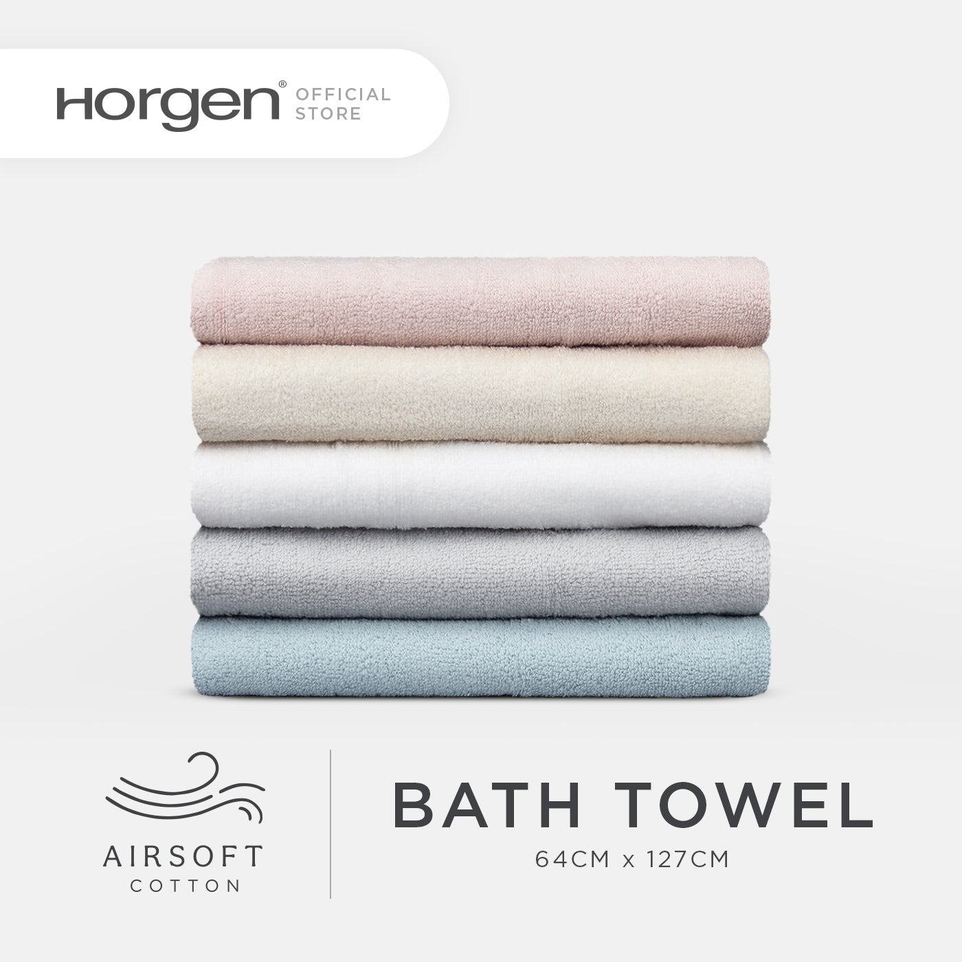 Airsoft Collection, Zero Twist Bath Towel