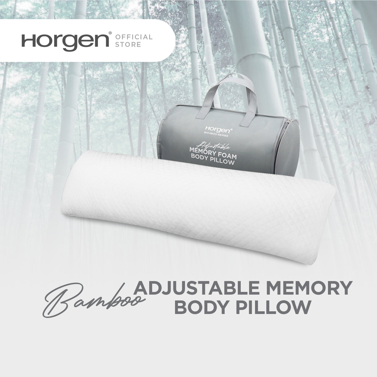 Bamboo Collection, Adjustable Body Pillow