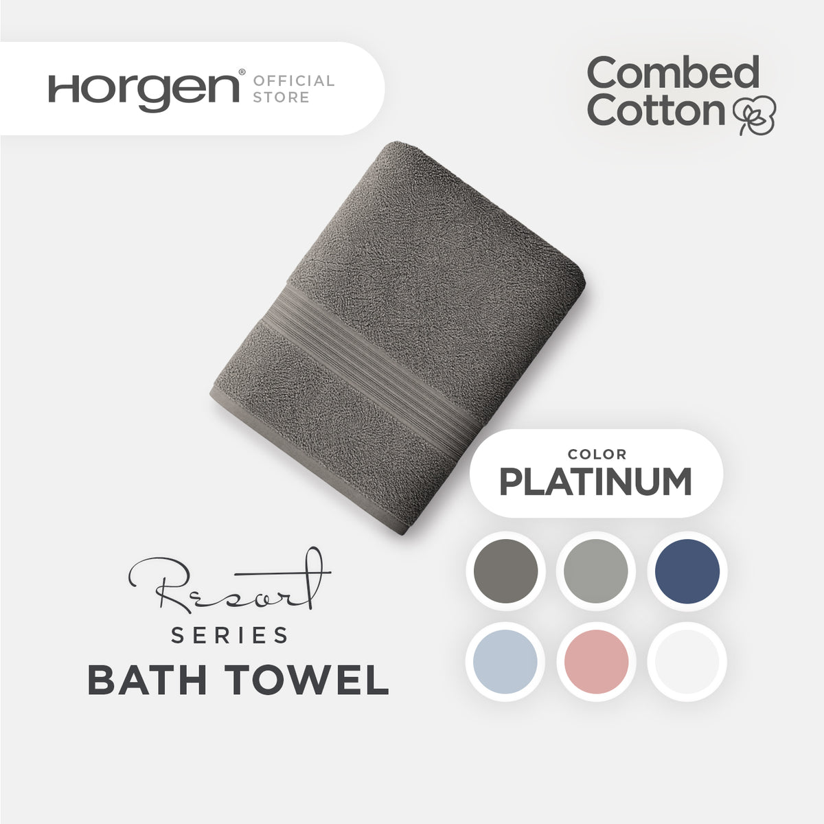 Resort Collection, Combed Cotton Bath Towels