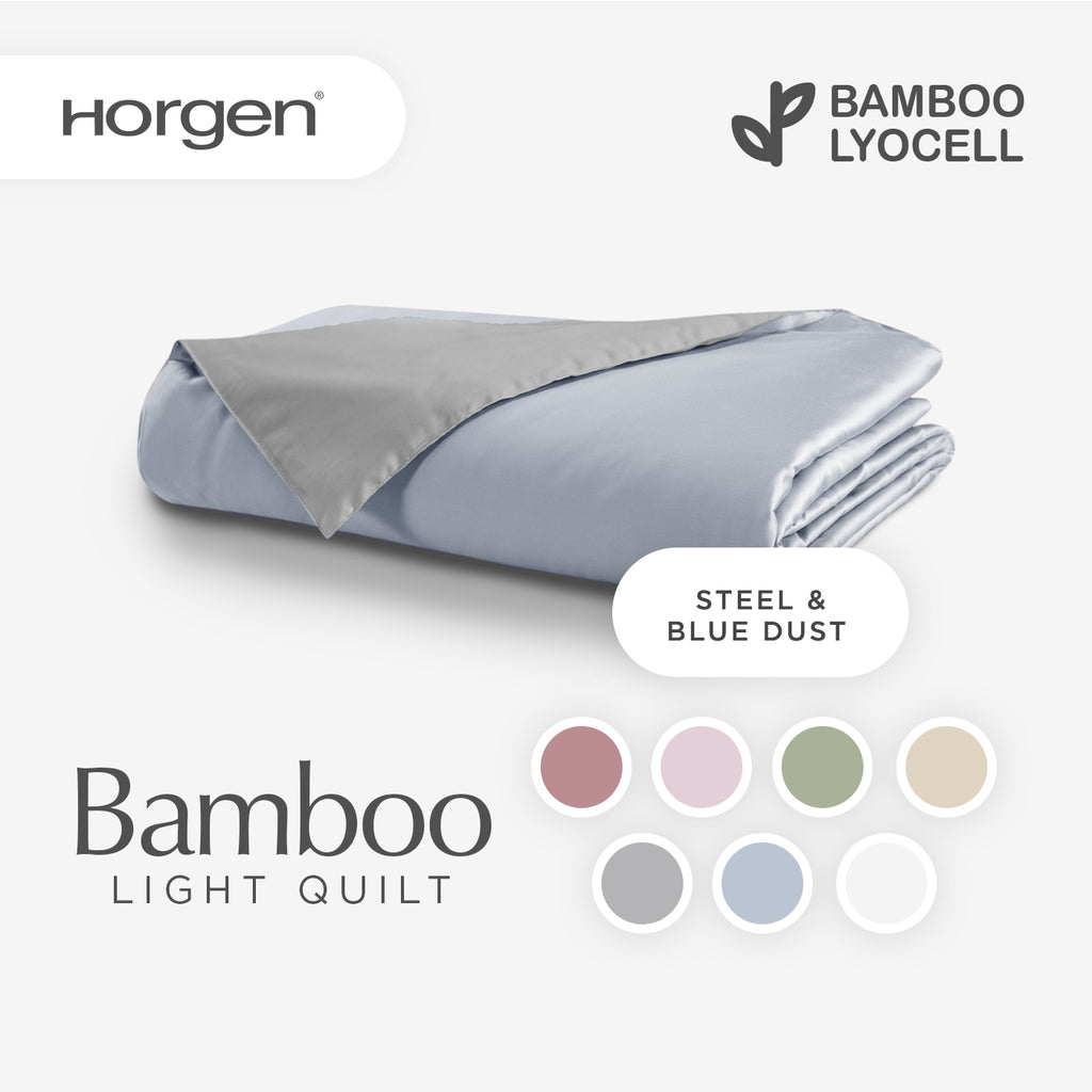 Bamboo Lyocell, Silky Soft Light Summer Quilt Blanket
