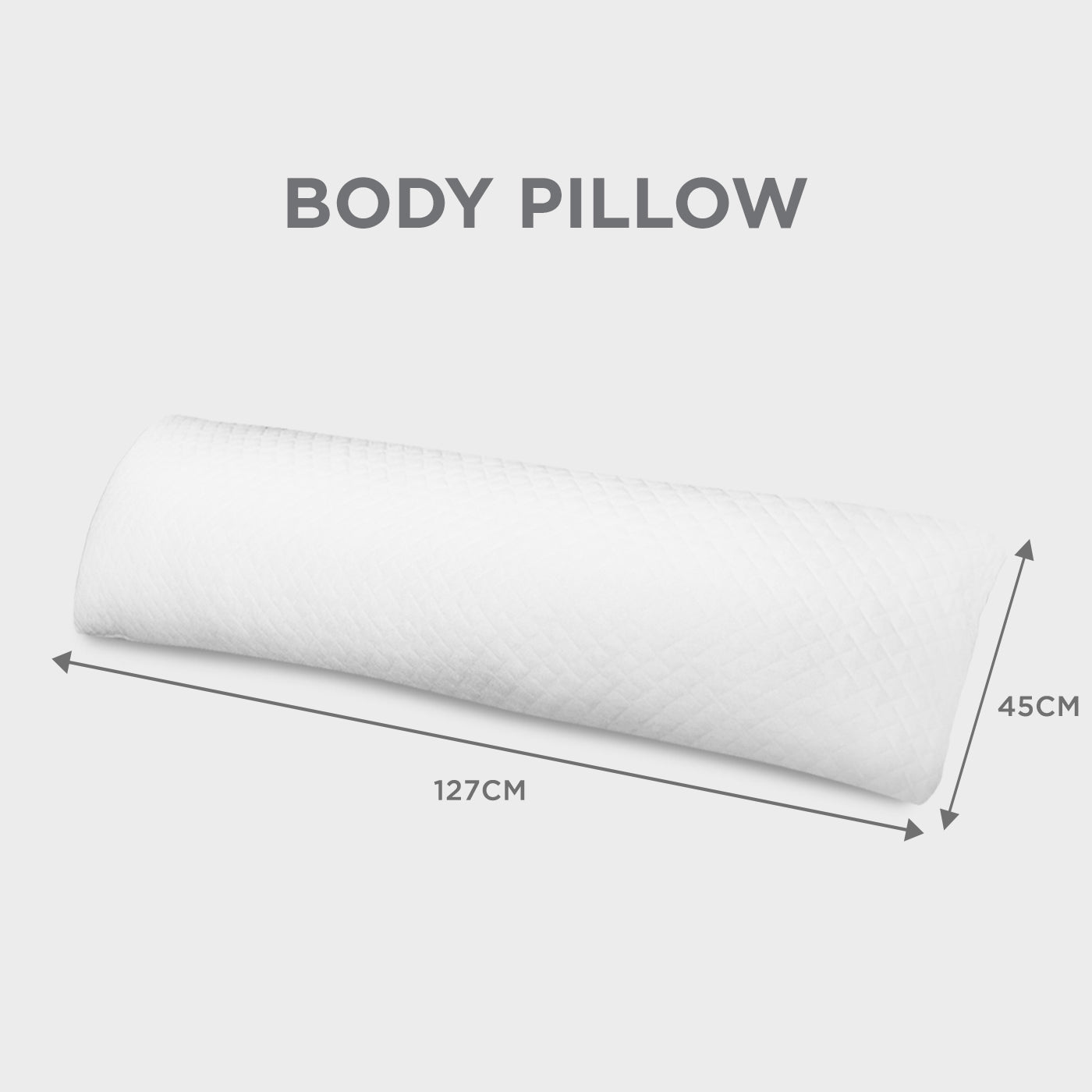 Bamboo Collection, Adjustable Body Pillow