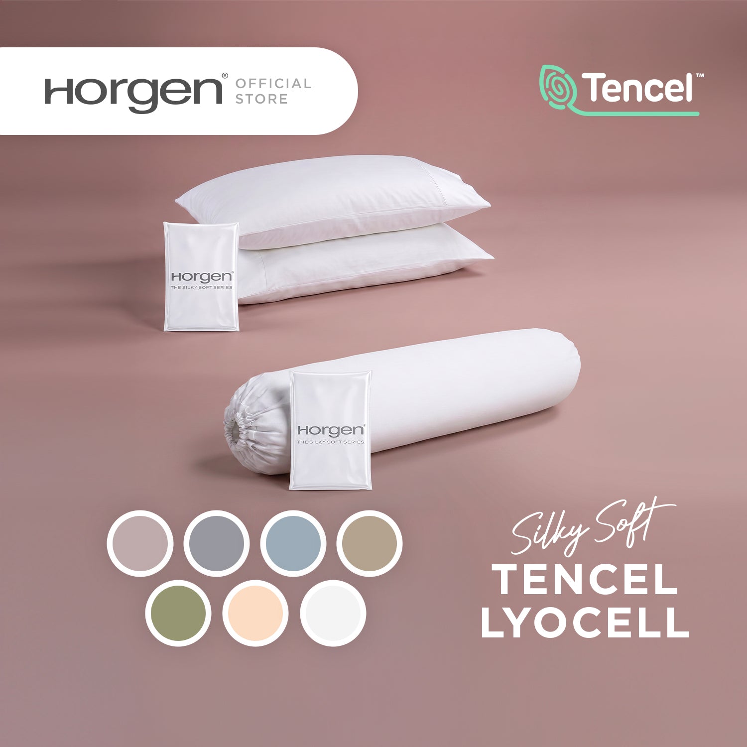 Silky Soft Series, TENCEL™ Lyocell Cara Pillowcases