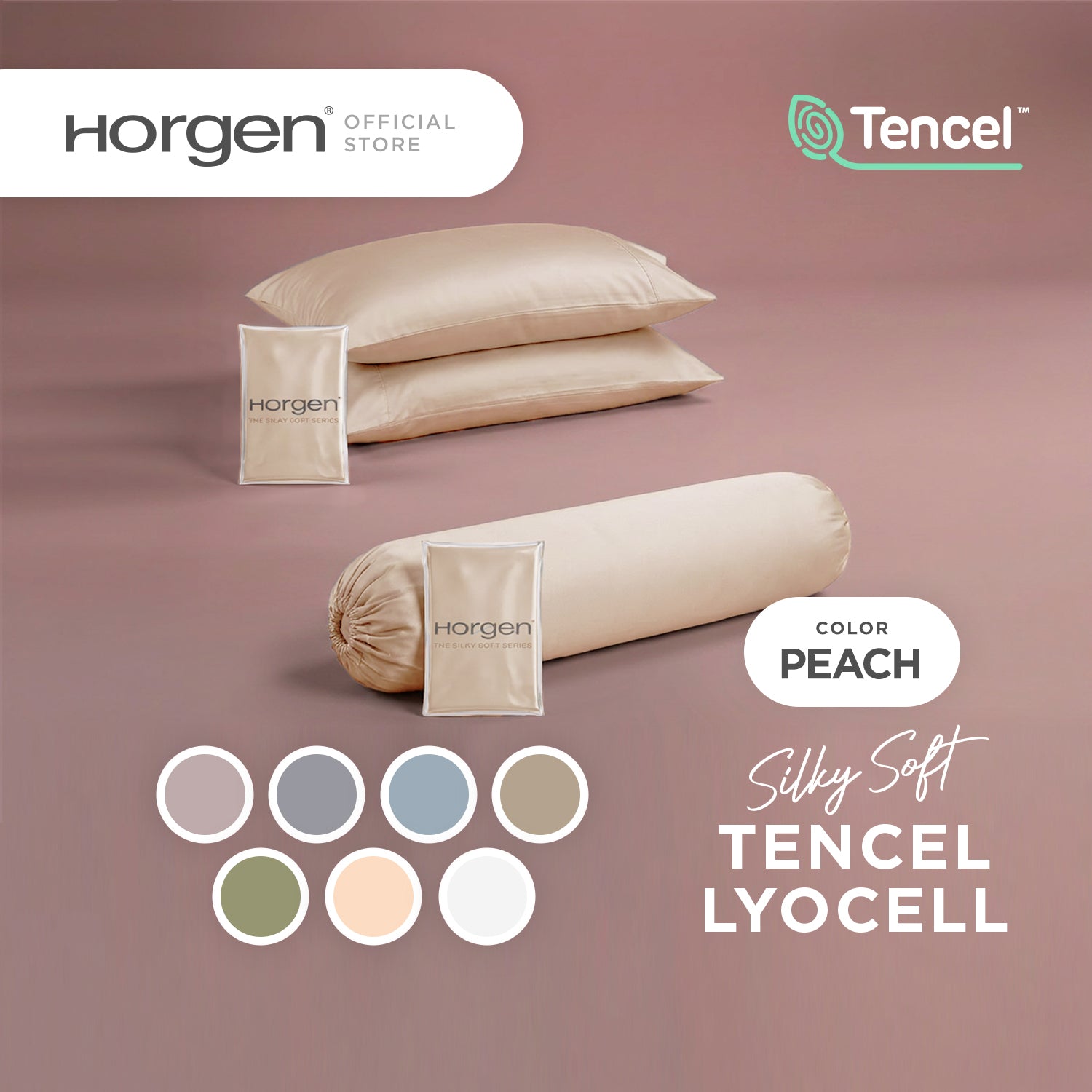 Silky Soft Series, TENCEL™ Lyocell Cara Pillowcases