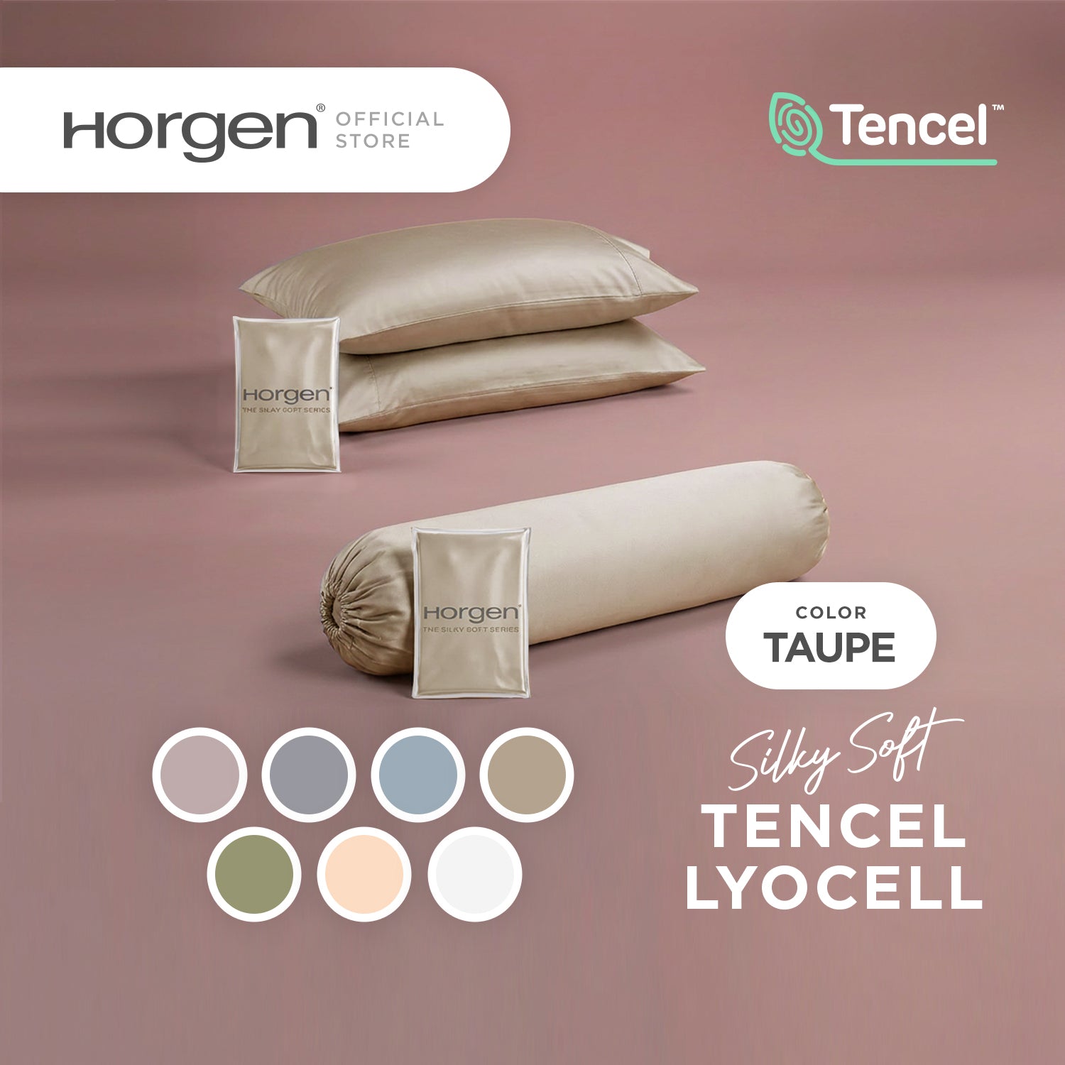 Silky Soft Series, TENCEL™ Lyocell Cara Pillowcases